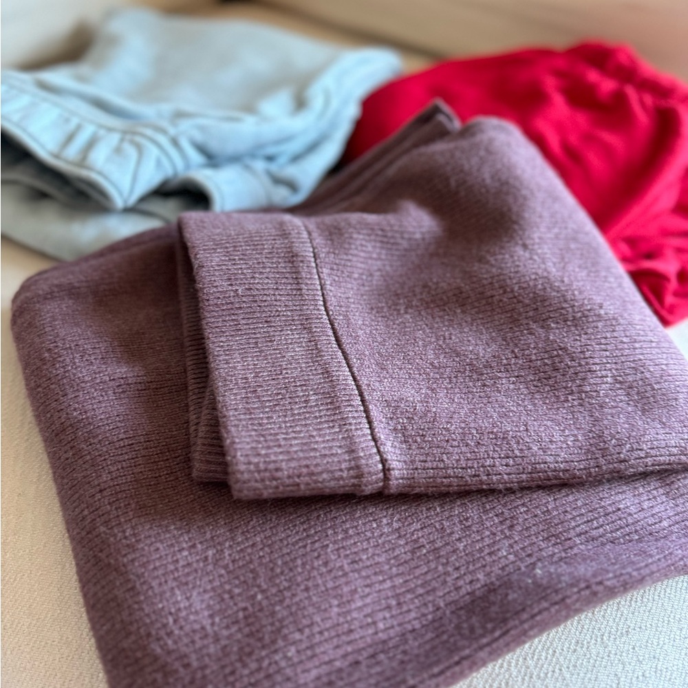 Cozy Knit Sweater in Mauve